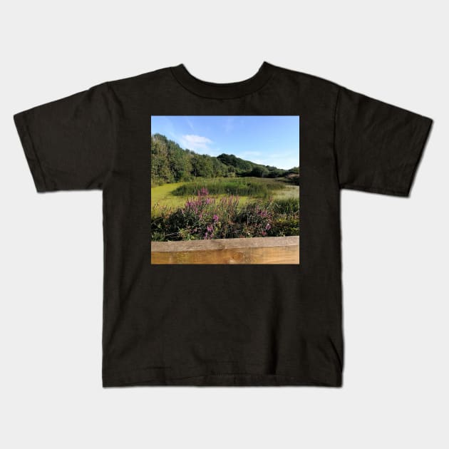 beautiful nature walk (catrionaroberts, nature walk, nature, walk, nature walk picture and nature walk image) Kids T-Shirt by Thepurplepig